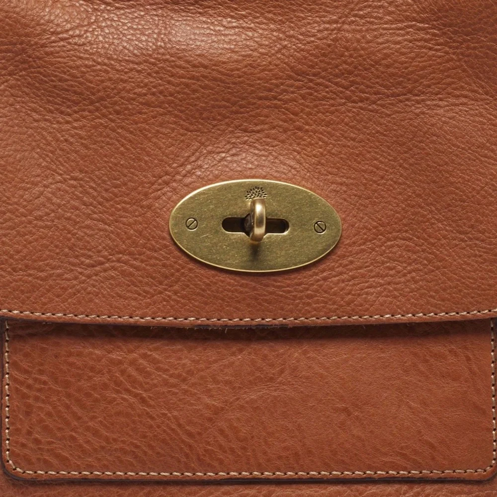 Mulberry Antony Brown Leather Messenger Bag